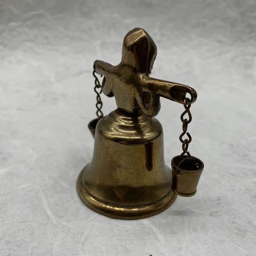 手摇好运铃铛 复古淑女人像黄铜铃铛 四款可选 商品图13