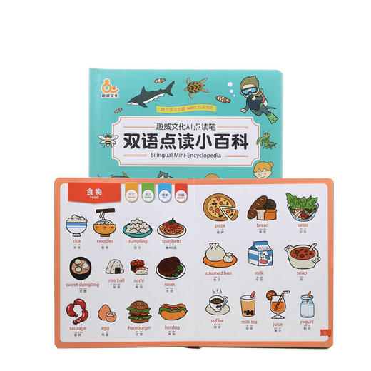 趣威双语点读小百科套装- 小威版 第三代点读认知 套装 商品图5