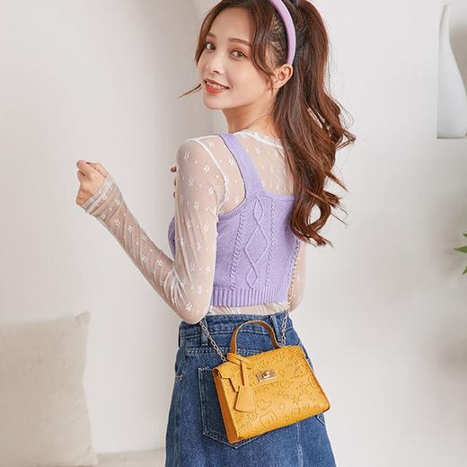 【时尚百搭❗️做气质女】小众单肩斜挎包，好看到爆❗️质感也超好，时尚百搭斜挎包，新潮单肩女包，洋气手提腋下包，520七夕情人节礼物新年礼盒年货礼盒 商品图1