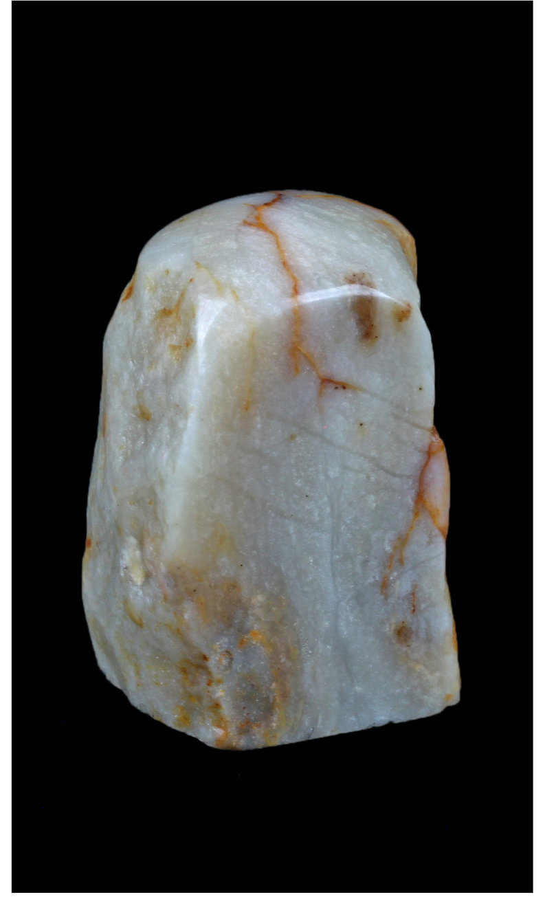 金石印坊 昌化石带皮田料扁章 30*26*46mm jpysgs011665