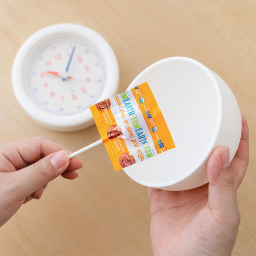 【代发】PUPUPULA小笨钟简约闹钟白色小学生儿童 商品图3