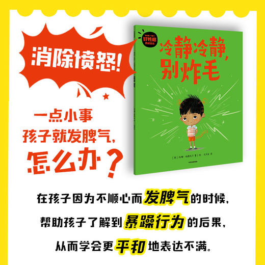 情绪管理 3岁+  再见吧，不高兴（全四册）平装4册 商品图3