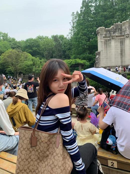 COACH/蔻驰City Tote托特经典老花购物袋 大容量单肩手提托特包焦糖色/奶茶色 商品图2