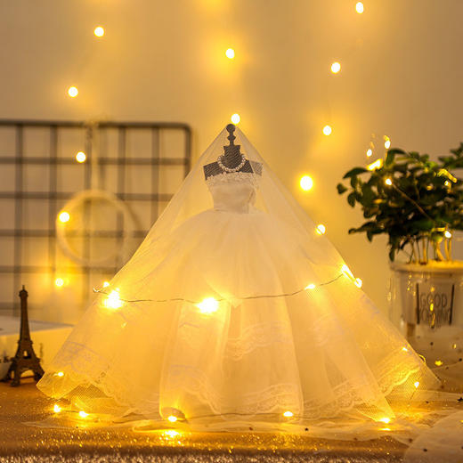 生日礼物女送闺蜜姐妹女友创意实用特别少女心18岁成人礼婚纱模型 商品图6