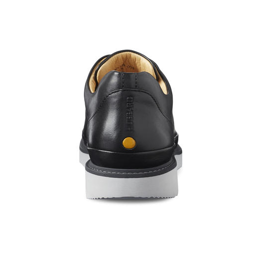 断码特价39码&40.5码——葡萄牙原产手工制作高品质超舒适男士商务休闲皮鞋黑色M1300（超轻款） 商品图3