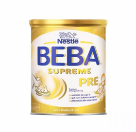 HNMG 德国雀巢BEBA至尊版SUPREME两种HMO超高端婴幼儿奶粉PRE段 800g