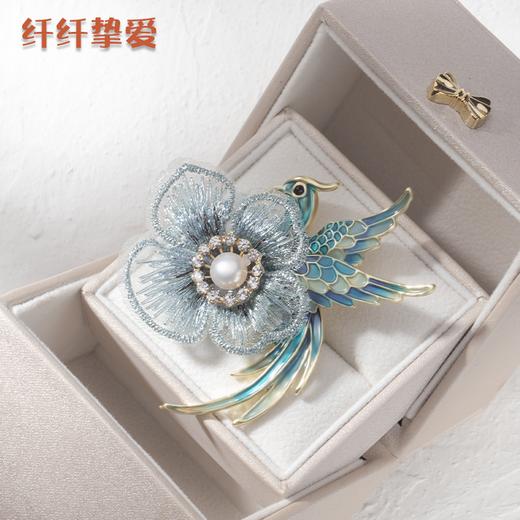 轻奢天然淡水胸针胸针韩版百搭佩戴 商品图4