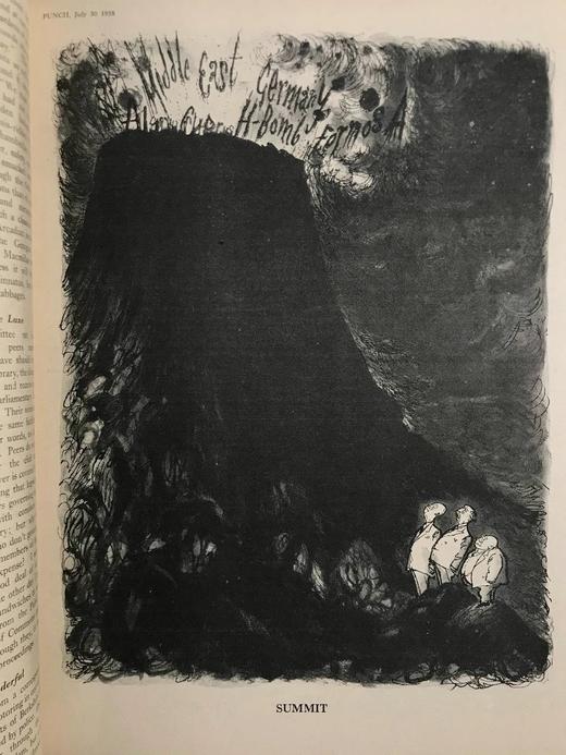 1958年7-12月 英国讽刺漫画杂志《笨拙》 数百幅插图 漆布精装16开 商品图4