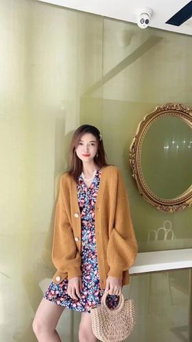 3楼 哥弟大棒针开衫