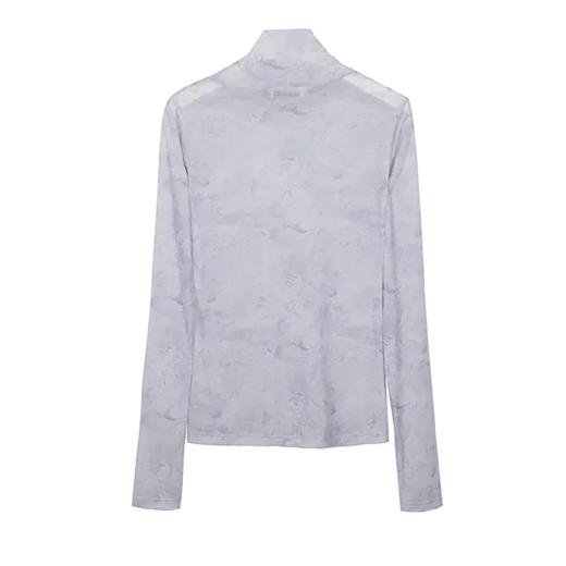 大理石纹印花上衣 商品图1