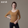 Sandi三蒂瑜伽服七分袖SU21C09 商品缩略图4