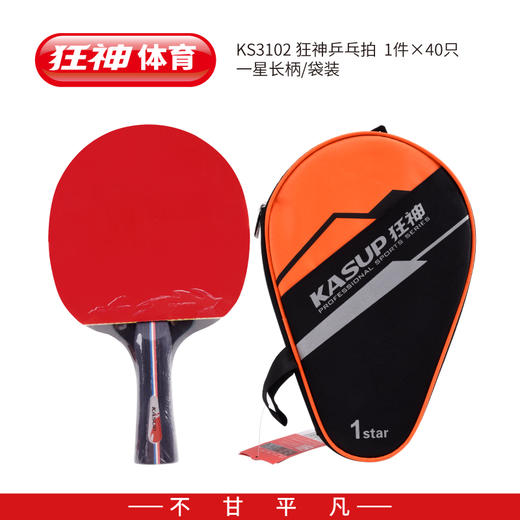 狂神3102乒乓拍一星长柄 商品图0