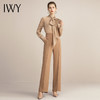 IWY/气质韩版长袖衬衫套装女绑带休闲名媛韩版西装外套内搭职业装 213147B1+P2 商品缩略图2