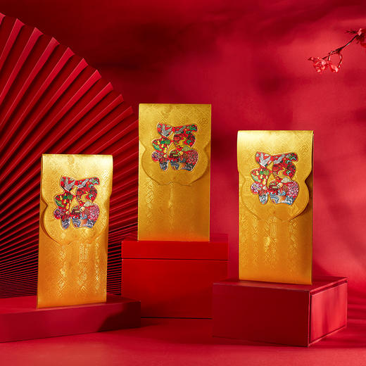 福气满满  舍不得丢弃的红包 品牌定制 专利工艺  足银999 1克*6枚 商品图6