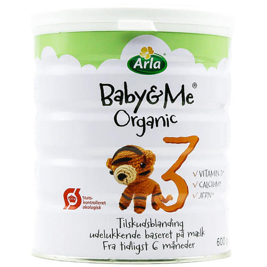 HNMG 丹麦阿拉有机arla奶粉 3段 600g 商品图0