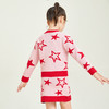 METTE童装女童针织半身裙2020秋中大童女宝时尚五角星印花A字半裙 商品缩略图3