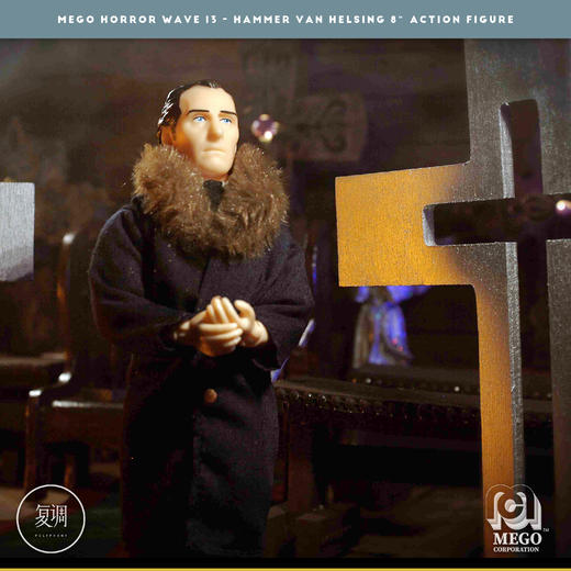 现货 Mego Hammer Film 亚伯拉罕 范海⾟ 8英寸挂卡 商品图4
