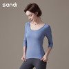 Sandi三蒂瑜伽服七分袖SU21C09 商品缩略图1