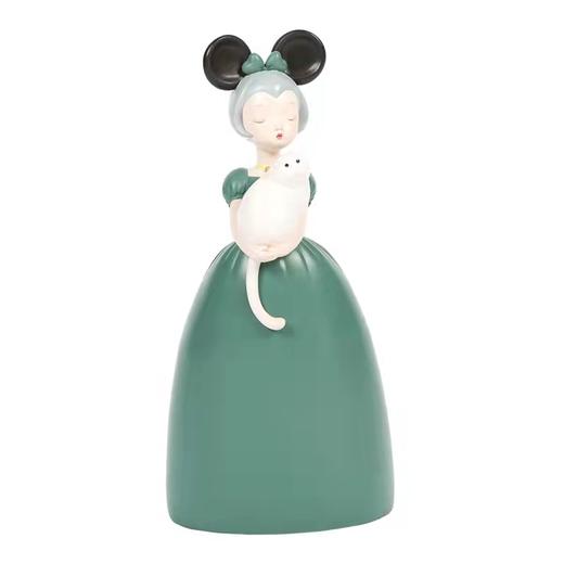 白夜童话/薄云的猫/中/绿色 商品图0