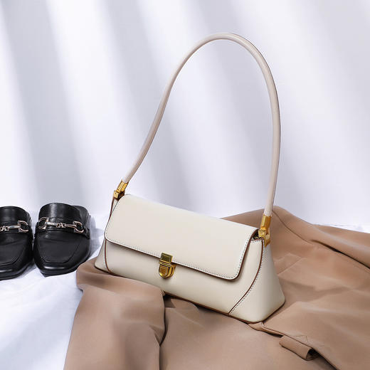 【轻复古气质】小包包女包2021新款潮腋下包Z皮法混包小众复古小包单肩包 商品图2