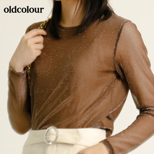 oldcolour时尚百搭打底T恤M31023177 商品图2