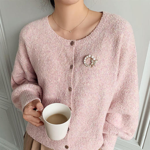 珍珠蝴蝶高档水钻胸针女胸花防走光别针毛衣外套西装衣服装饰品 商品图5