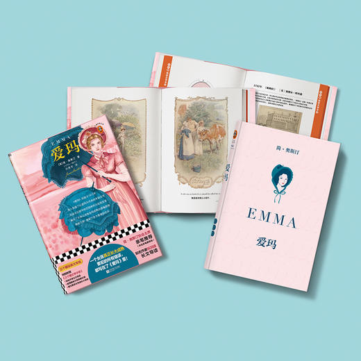 简·奥斯汀代表作品《傲慢与偏见》《爱玛》精装典藏！ 商品图7