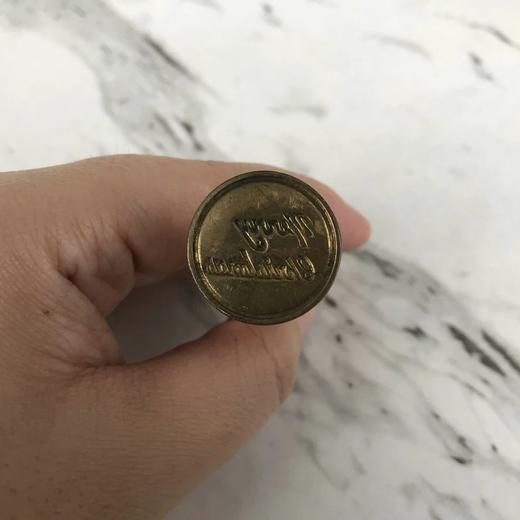 复古红色胶体手柄火漆印章 商品图3