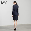 IWY/藏青通勤白领正装西装套裙职业装女装时尚气质西服套装OL NC1356+S1112 商品缩略图3