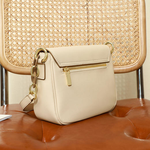 【时髦复古马鞍包】小包包2021新款潮臻皮女包单肩斜挎包夏季百搭感腋下包马鞍包 商品图10