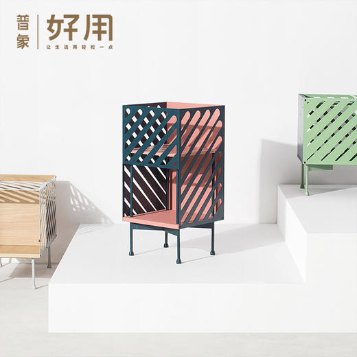 吱音自在柜沙发边几储物柜 商品图0