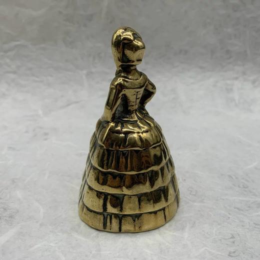 手摇好运铃铛 复古淑女人像黄铜铃铛 四款可选 商品图6