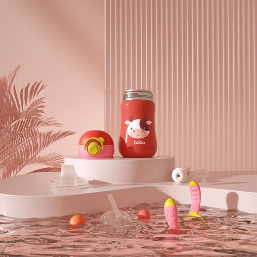 bobo 保温杯 一杯两用 300ml 商品图3