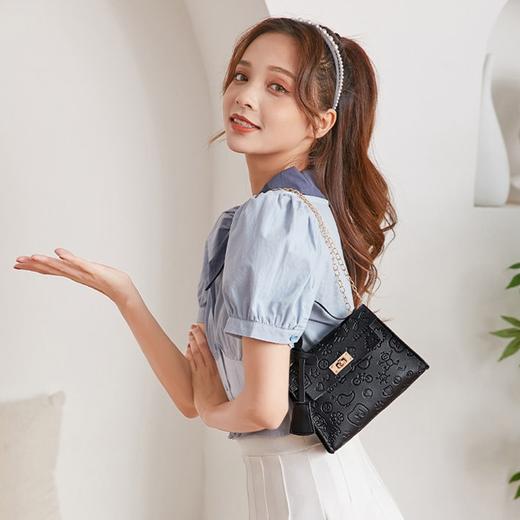 【时尚百搭❗️做气质女】小众单肩斜挎包，好看到爆❗️质感也超好，时尚百搭斜挎包，新潮单肩女包，洋气手提腋下包，520七夕情人节礼物新年礼盒年货礼盒 商品图3