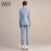 IWY/格纹长袖西装套装女时尚修身高端职业装气质女神范商务ol工作服 213123C1+P1 商品缩略图3