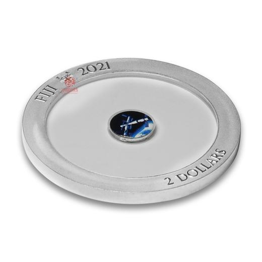 中国空间站纪念币！独特透明设计，漂亮！ 商品图3