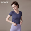Sandi三蒂瑜伽短款短袖SA21C10 商品缩略图2