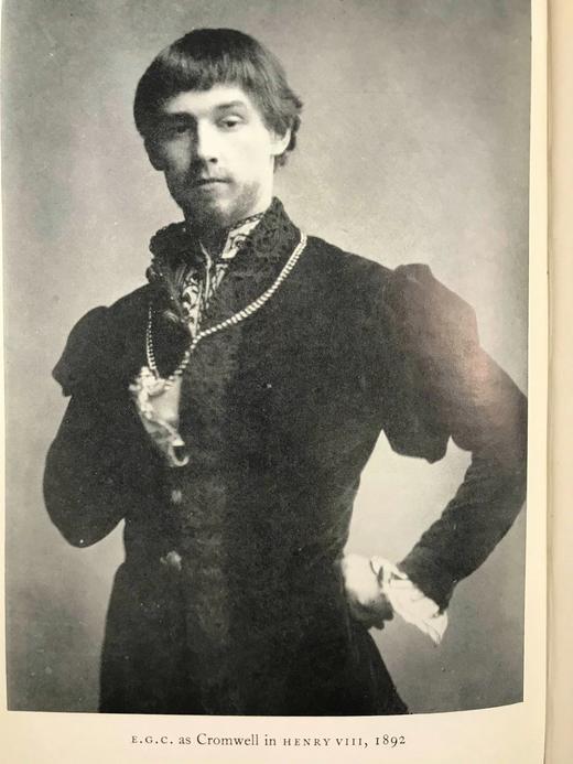 爱德华·戈登·克雷回忆录 31幅插图 漆布脊精装大32开 商品图5