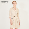 oldcolour秋季时尚气质中袖连衣裙N13102326 商品缩略图2