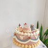 小羊小兔子小老鼠立体小动物手绘复古蛋糕-低糖处理无添加 商品缩略图6
