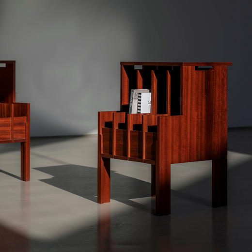 吱音洞见柜 北欧轻奢实木书柜 商品图5