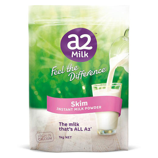 【中欧班列精选】HNMG 澳洲 a2成人脱脂速溶奶粉1KG 商品图0
