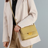 【柔滑小羊纹牛皮】包包2021新款潮Z皮斜挎包女包时尚通勤小包感洋气小方包 商品缩略图1