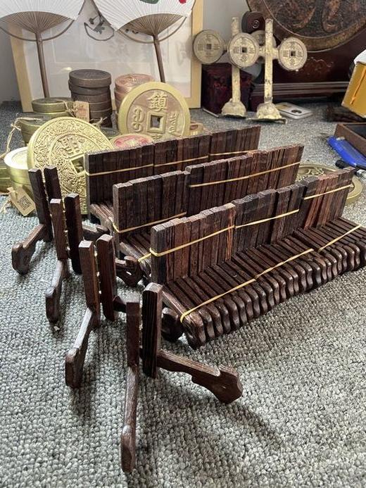 预售定制【鸡翅木实木架】放摆件 证书 茶饼多功能实用木架！ 商品图13