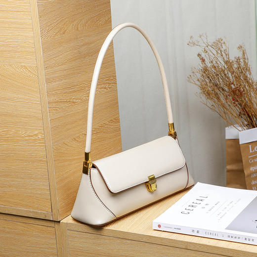 【轻复古气质】小包包女包2021新款潮腋下包Z皮法混包小众复古小包单肩包 商品图7