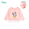 迪士尼女童春秋宝宝米妮卡通甜美抓绒保暖卫衣上衣 商品缩略图9
