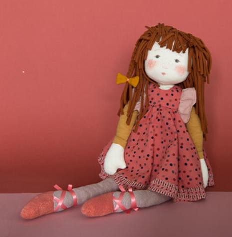 【预售】moulinroty茉兰若缇花朵女孩布娃娃宝宝玩偶公仔洋娃娃 商品图3