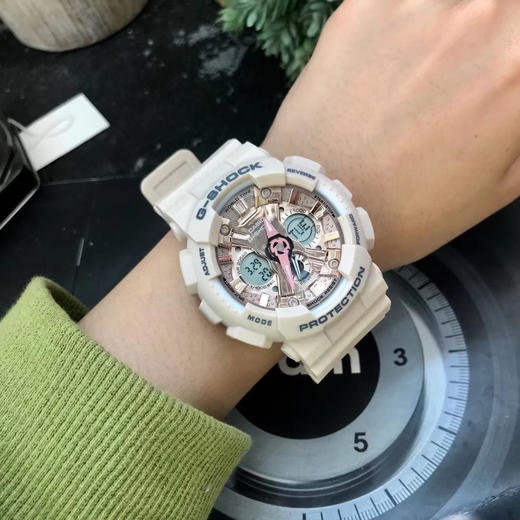 卡西欧（CASIO） G-SHOCK系列正品女表运动防水炫彩多功能运动女士石英腕表GMA-S120/S130系列 商品图7