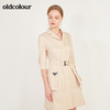oldcolour秋季时尚气质中袖连衣裙N13102326 商品缩略图3