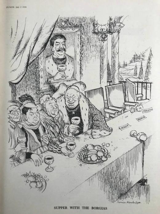 1958年7-12月 英国讽刺漫画杂志《笨拙》 数百幅插图 漆布精装16开 商品图3